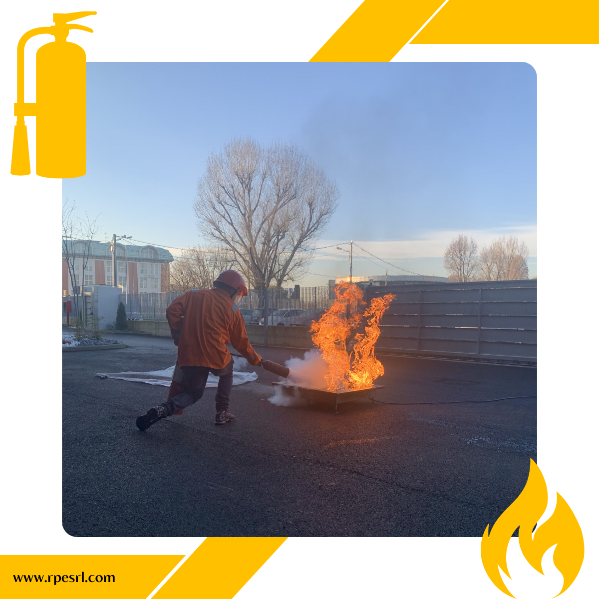 simulacros de incendio